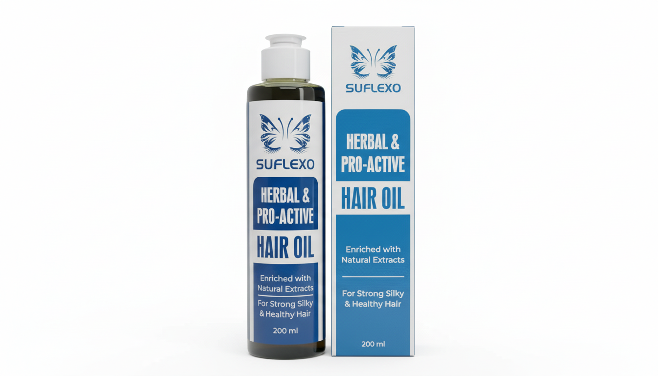 Suflexo - Herbal & Pro Active Hair Oil