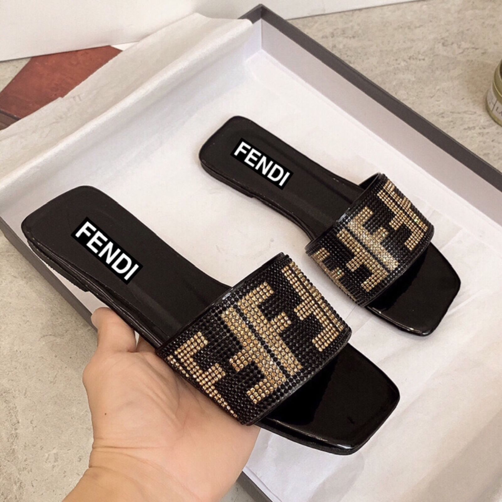 Zara Fendi Sandals 🩴