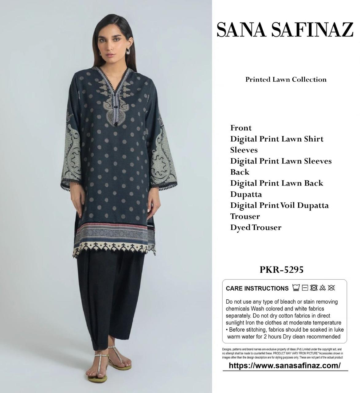 *SANA SAFINAZ LAWN COLLECTION 2025* *FABRIC LAWN