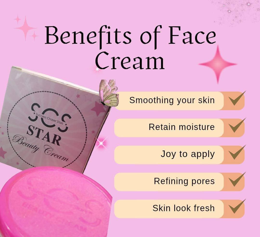 SCS Star Beauty Cream | Whitening Cream | Glowing Skin