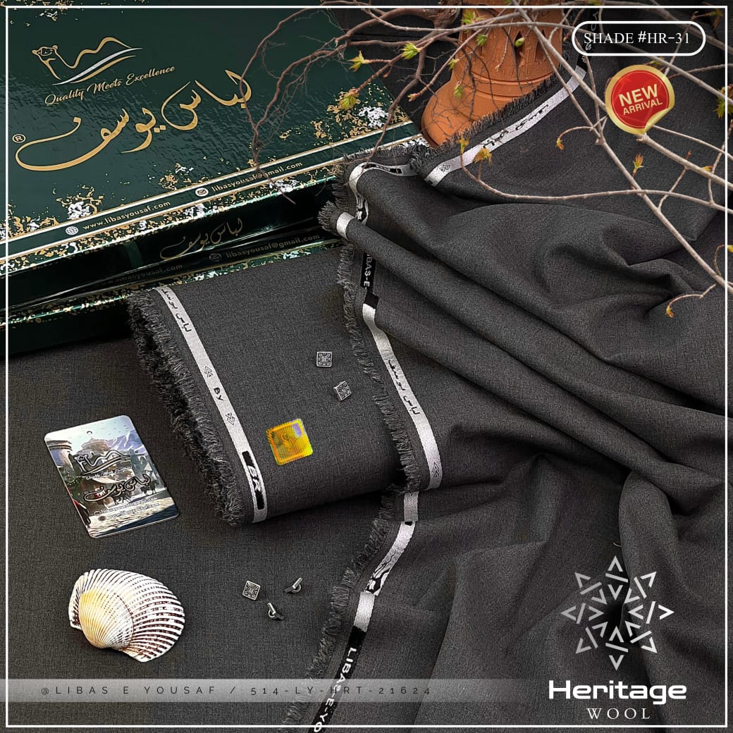 Brand Name *LIBAS-E-YOUSAF (MEN)* *HERITAGE WOOL*