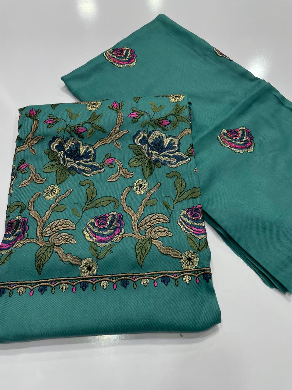 Gulabkar Pashmina 3pc