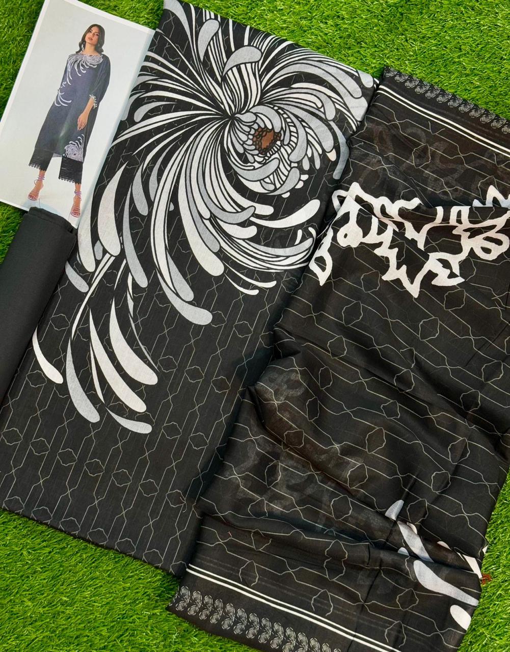 *SANA SAFINAZ LAWN COLLECTION 2025* *FABRIC LAWN 1