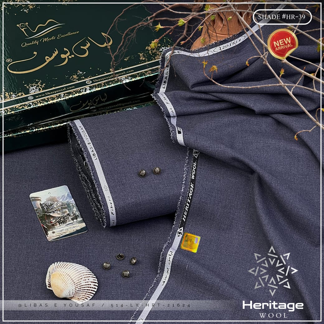 Brand Name *LIBAS-E-YOUSAF (MEN)* *HERITAGE WOOL*