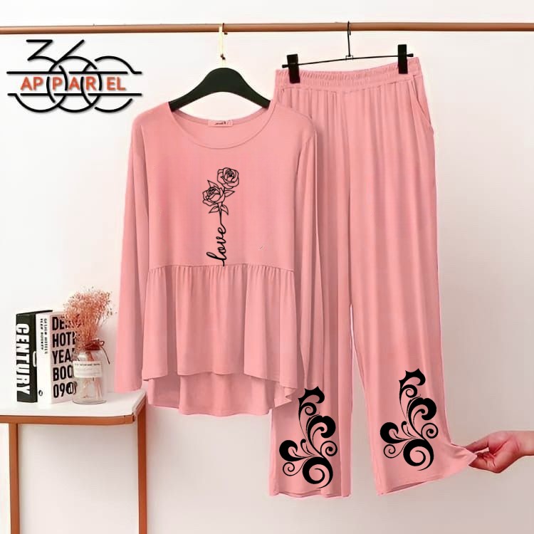 Lounge wear for women peach color