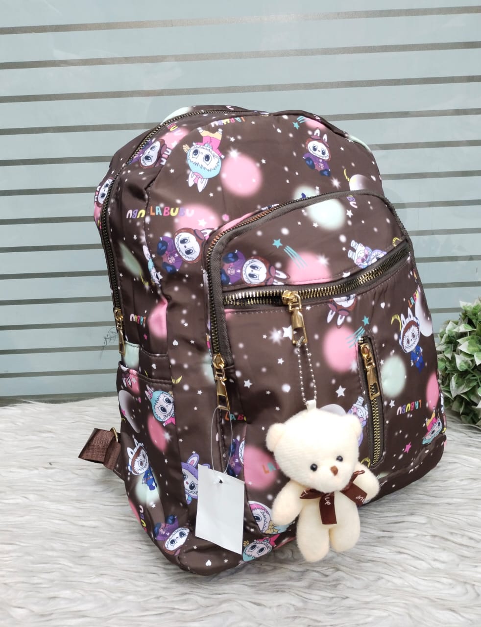 High quality backpack 3zipper