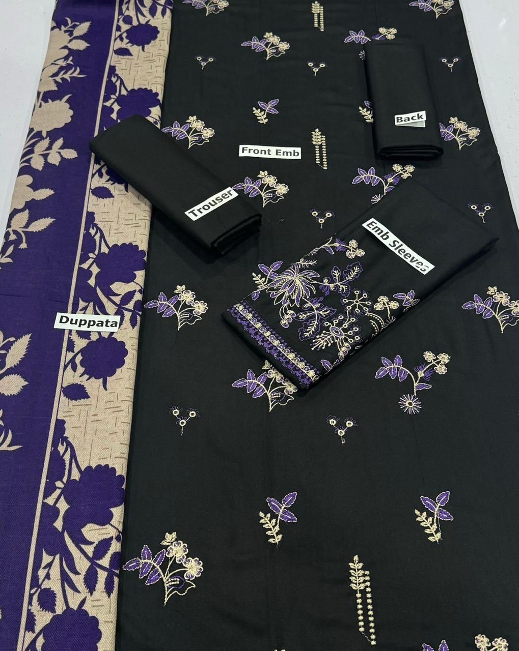 **BRAND: MIX*  *FABRIC DHANAK  WITH WOOL SHAWL*