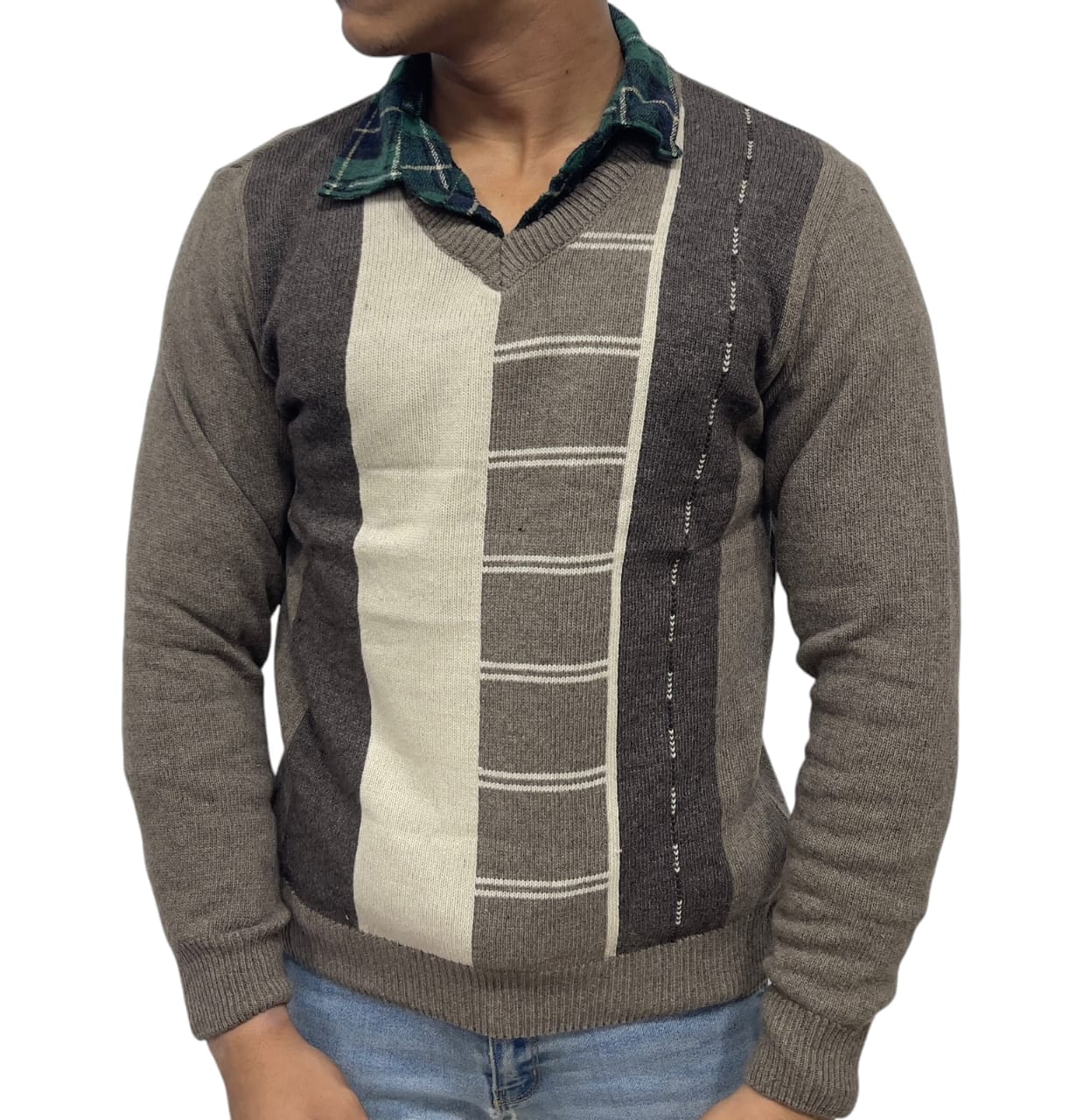 men's branded sweater