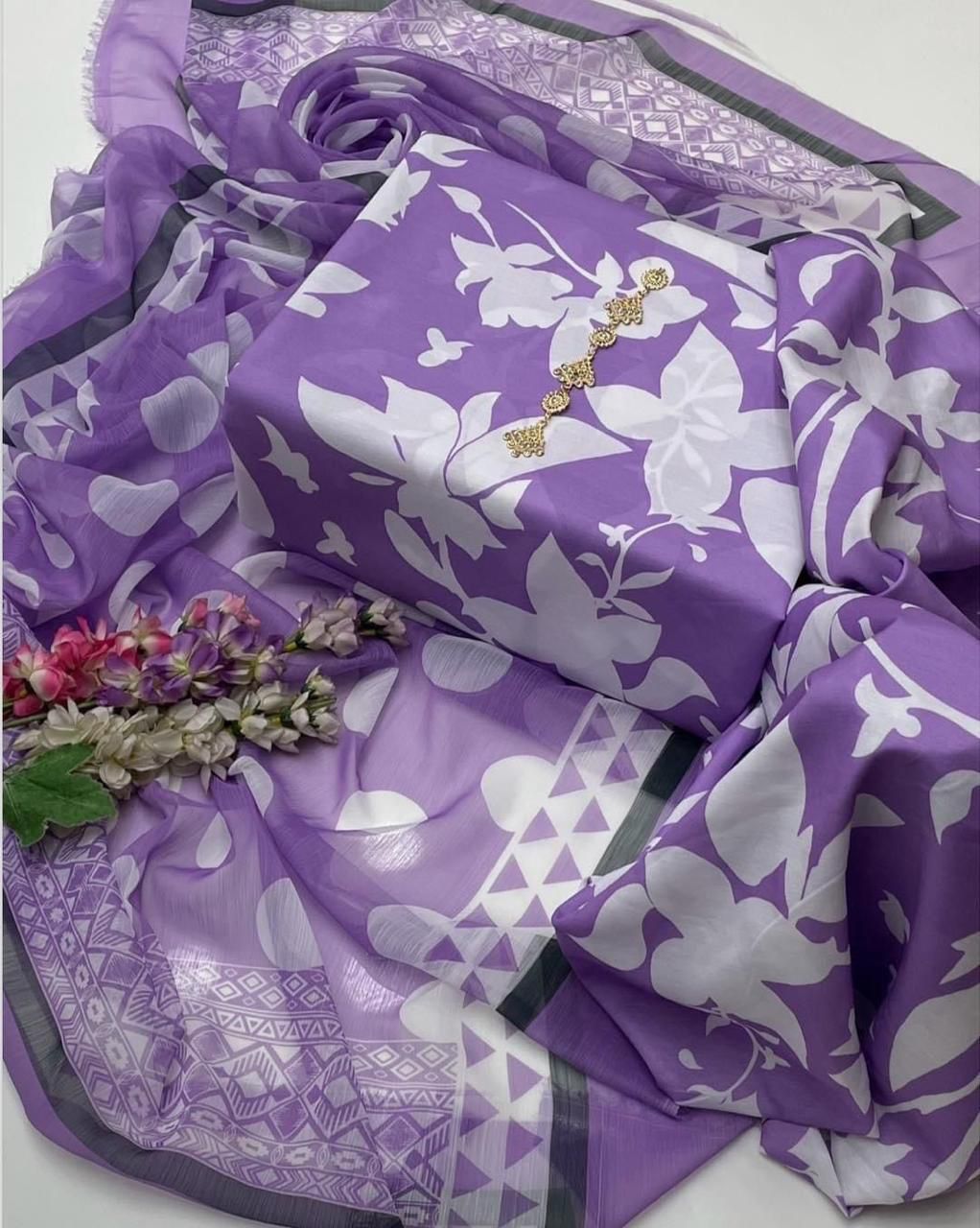 S W I S S printed shirt trouser