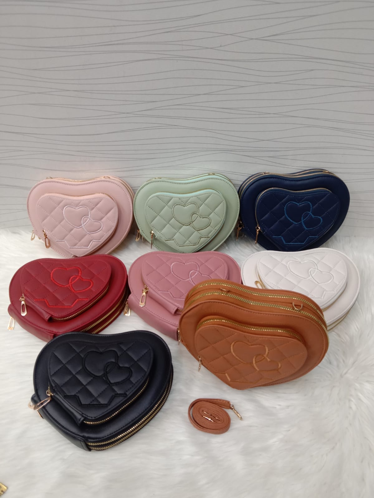 Heart shaped bags