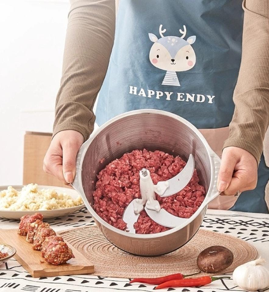 SL - 2022  250W Electric Silver Crest 4 in1 Multifunctional 2 Liters Meat  Chopper