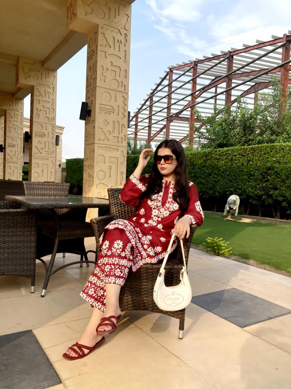 2pcs Stiched Dresses 13