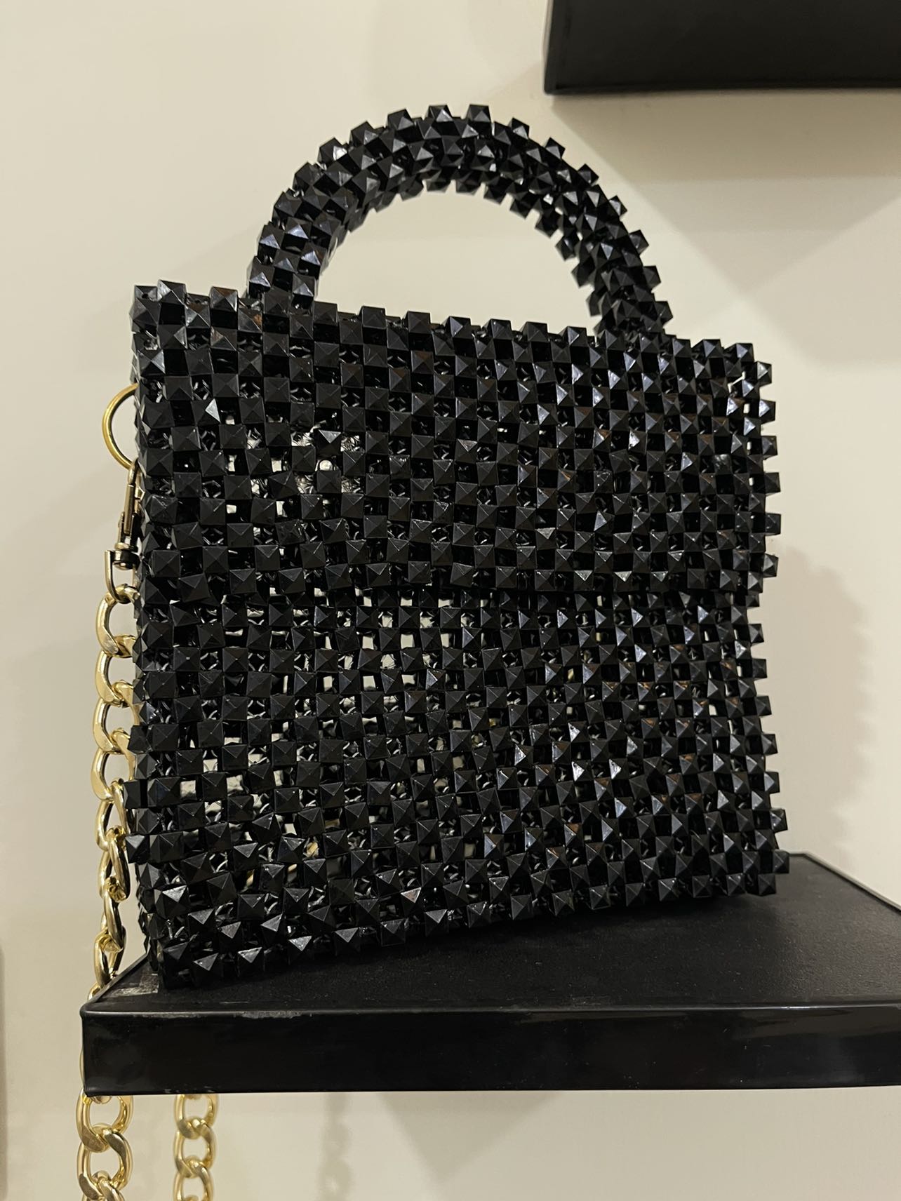 Black crystal bag 👛👜 1