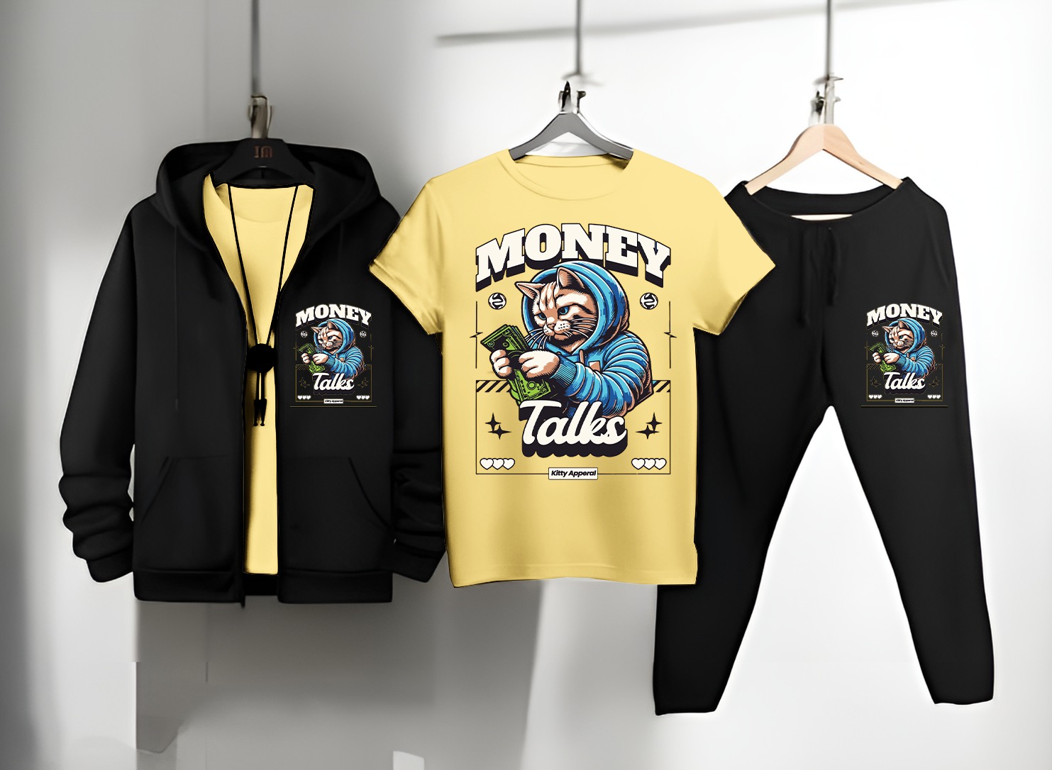 Hoodie Tshirt Trouser