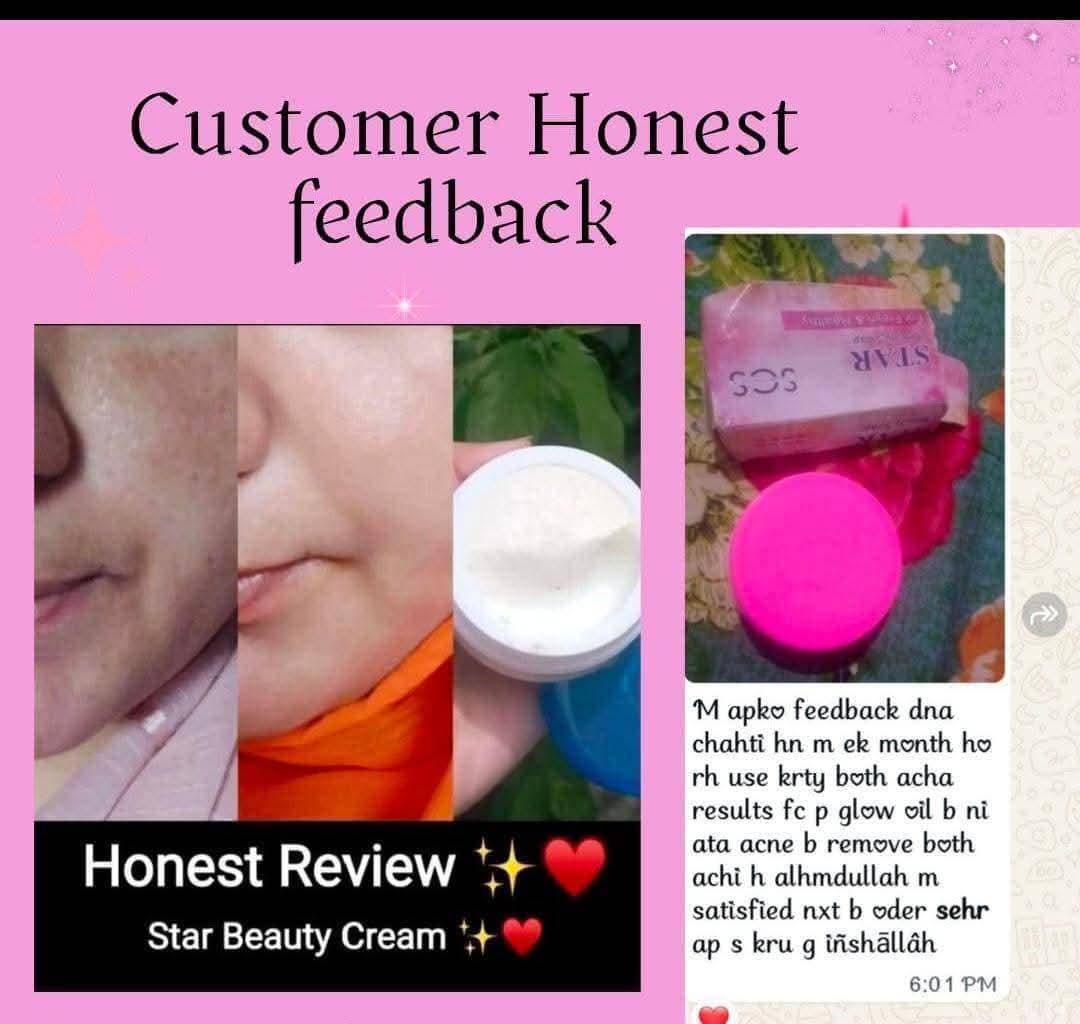 SCS Star Beauty Cream | Whitening Cream | Glowing Skin
