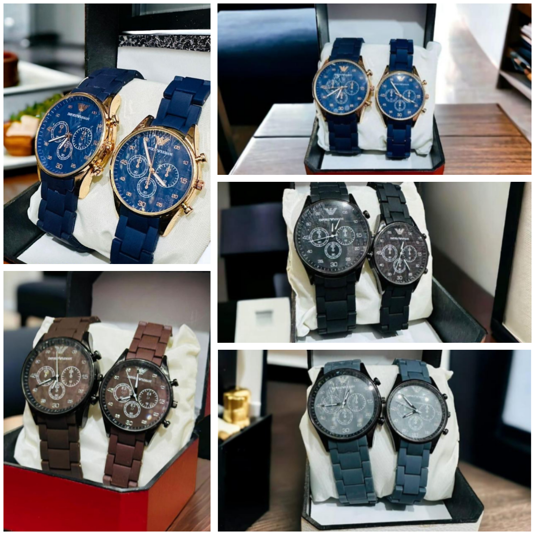 Couple's Casual Analogue Watch