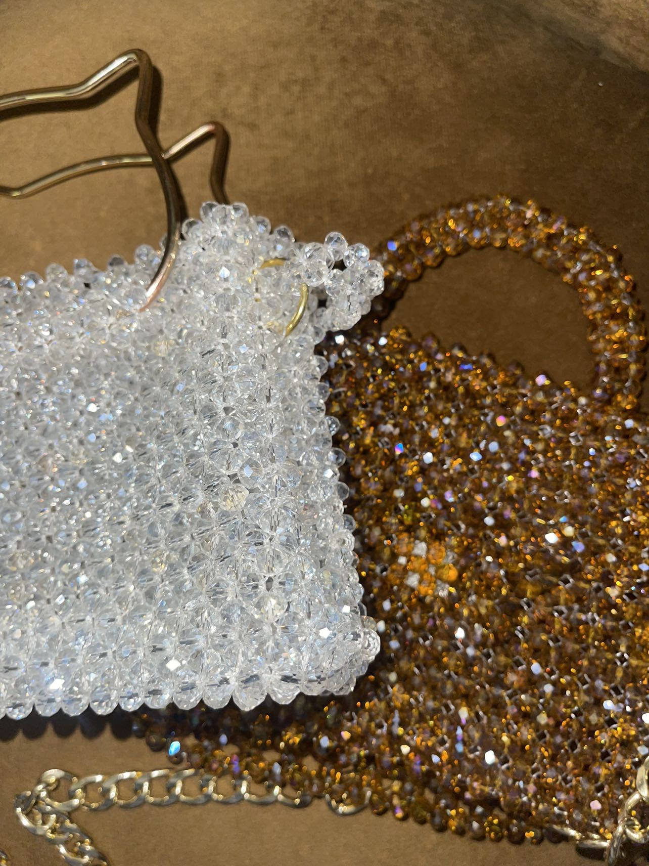 Pure crystal bag 👜👛