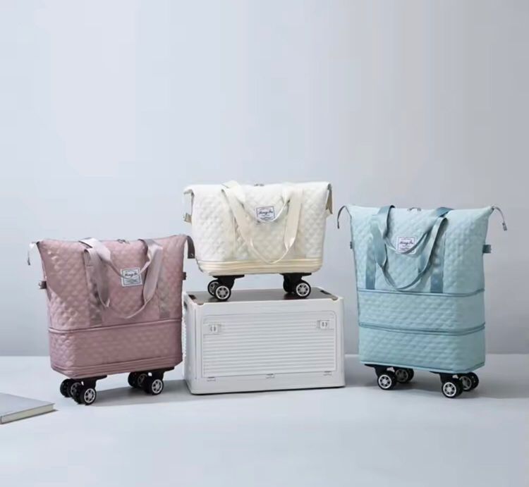 Imported duffle wheel rolling bag