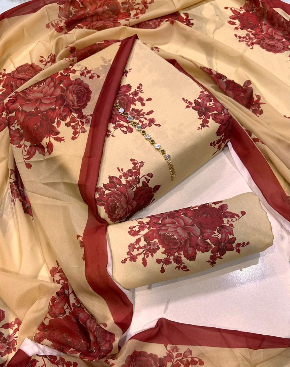 S W I S S printed shirt trouser