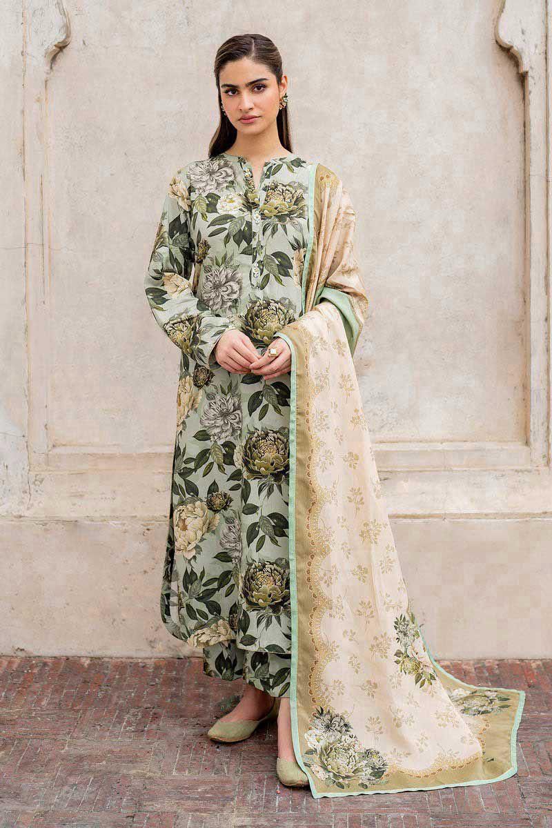 Baroque Slub Khaddar 3pc