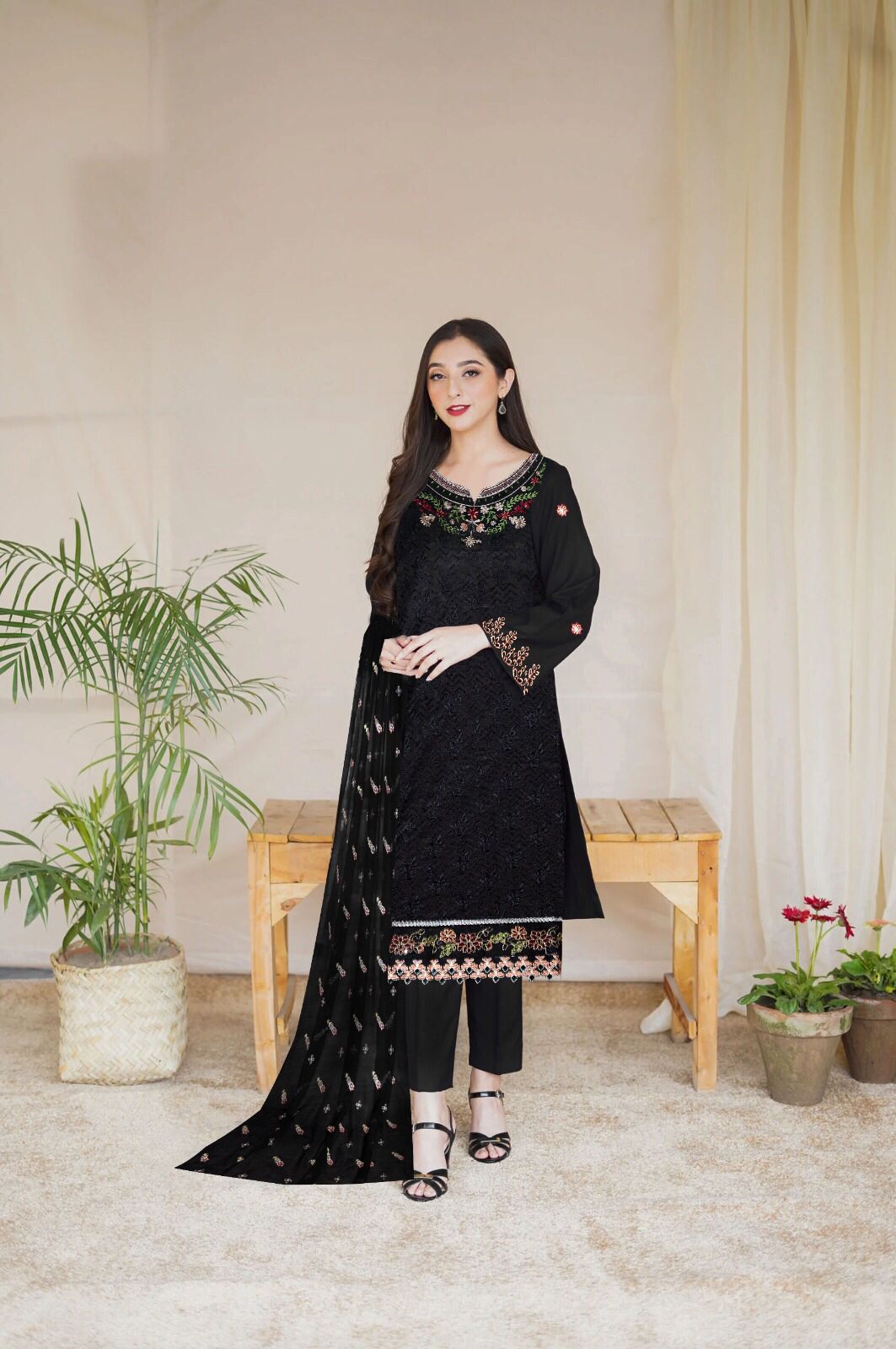 *PRESENTING ZARASHAHJHAN MOST TRENDING NOW AVAILABLE*   *New Arrival Special Eid Collection* Fabric 4