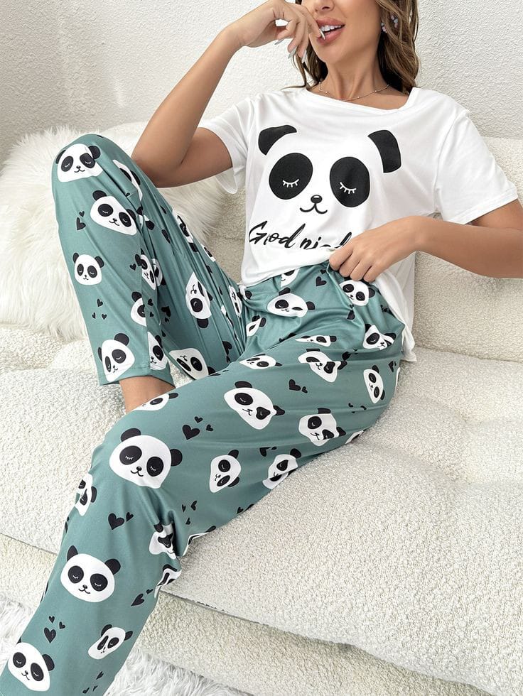 The Best look anytime anywhere ❤️  *Printed Nightwear for Girls*   Trendy Printed nightwear for Wome 3