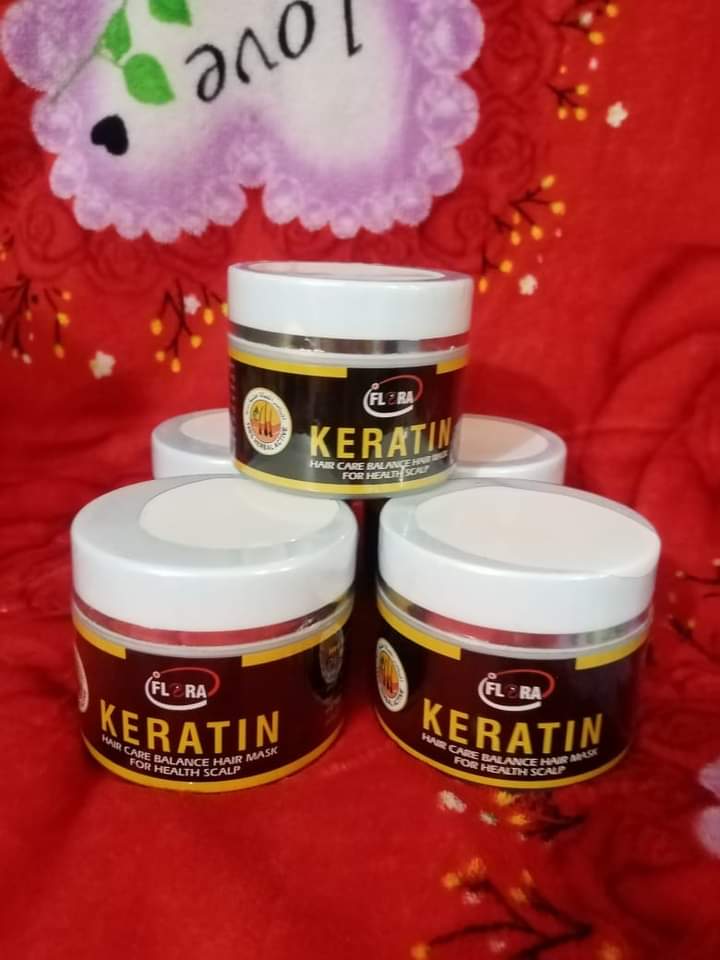 Flora international hair keratin mask