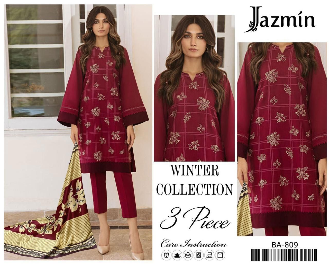 **BRAND: MIX*  *FABRIC DHANAK  WITH WOOL SHAWL*