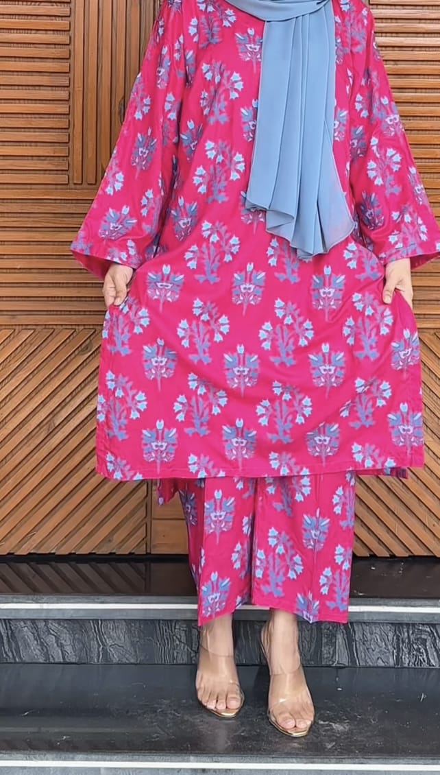 Sapphire brand 2 PCs lilen suit