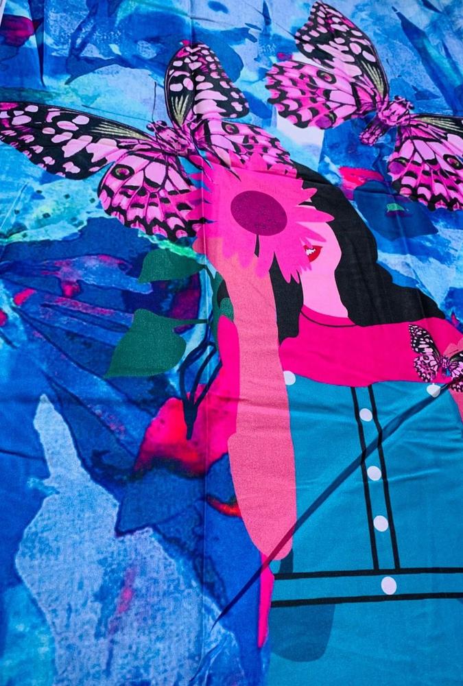 One piece womens unstitched lawn