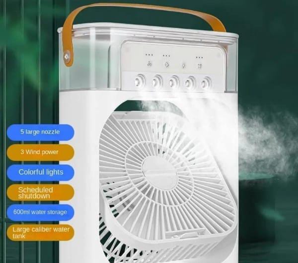 Multifunction Water Spray Mist Fan Air Cooler