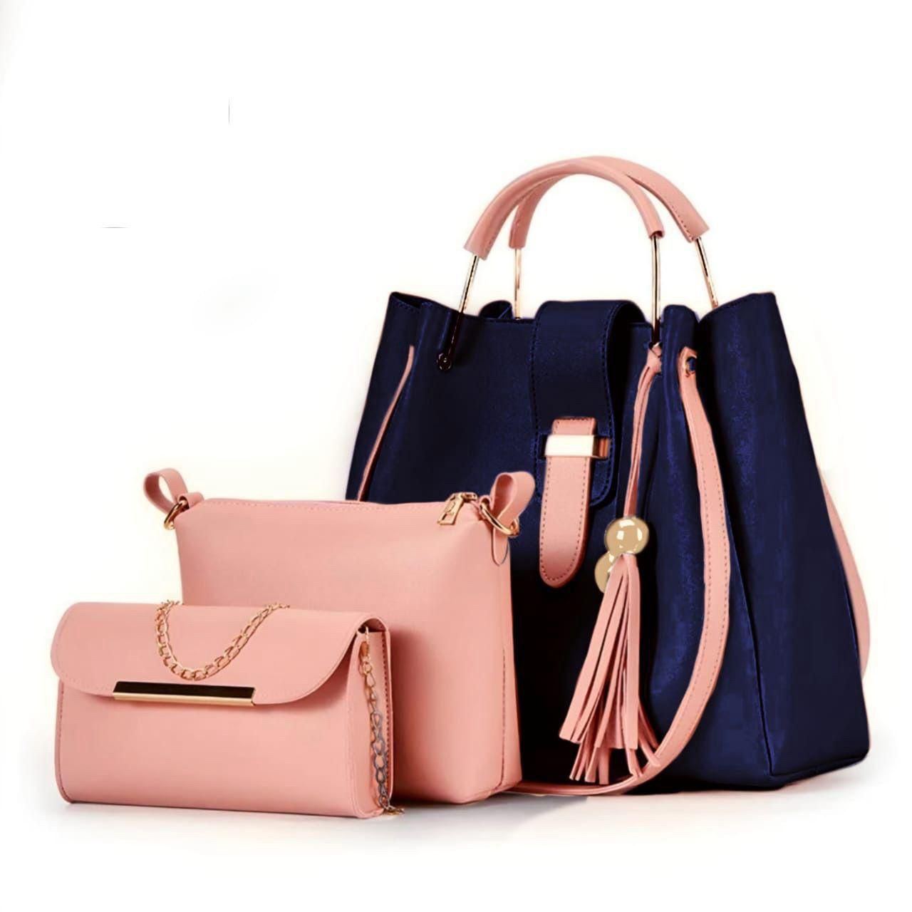 3 PC hand bag set