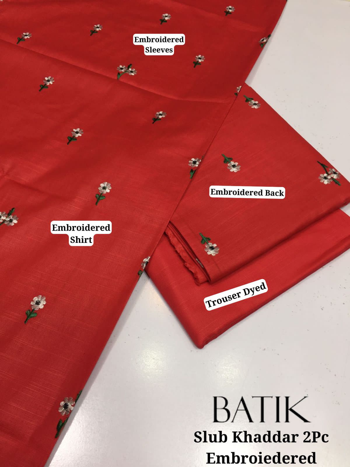 Nishat Most Elegant Embroidered Khaddar 2Pc Latest Volume