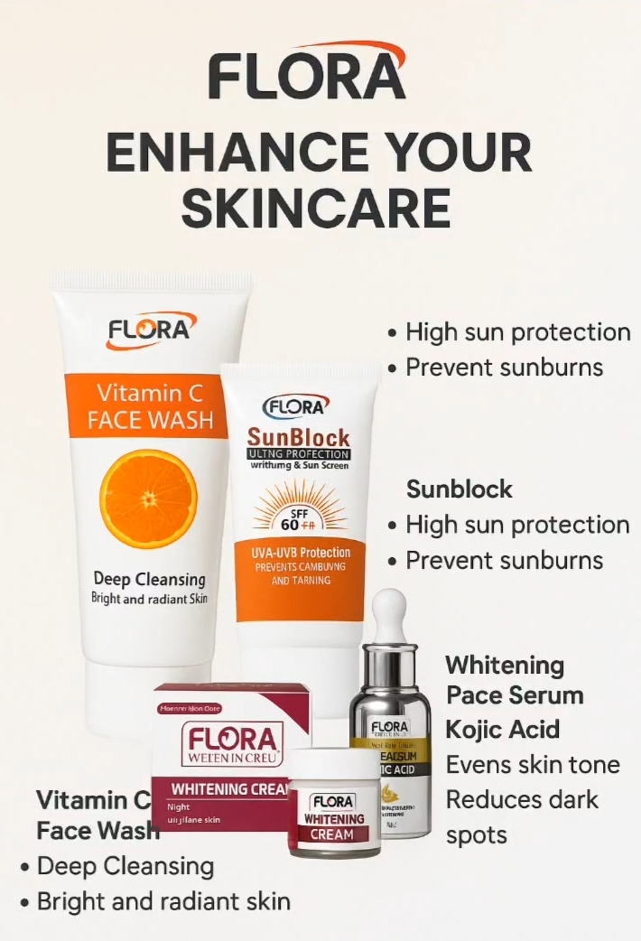 Flora Enhance your skin care deal