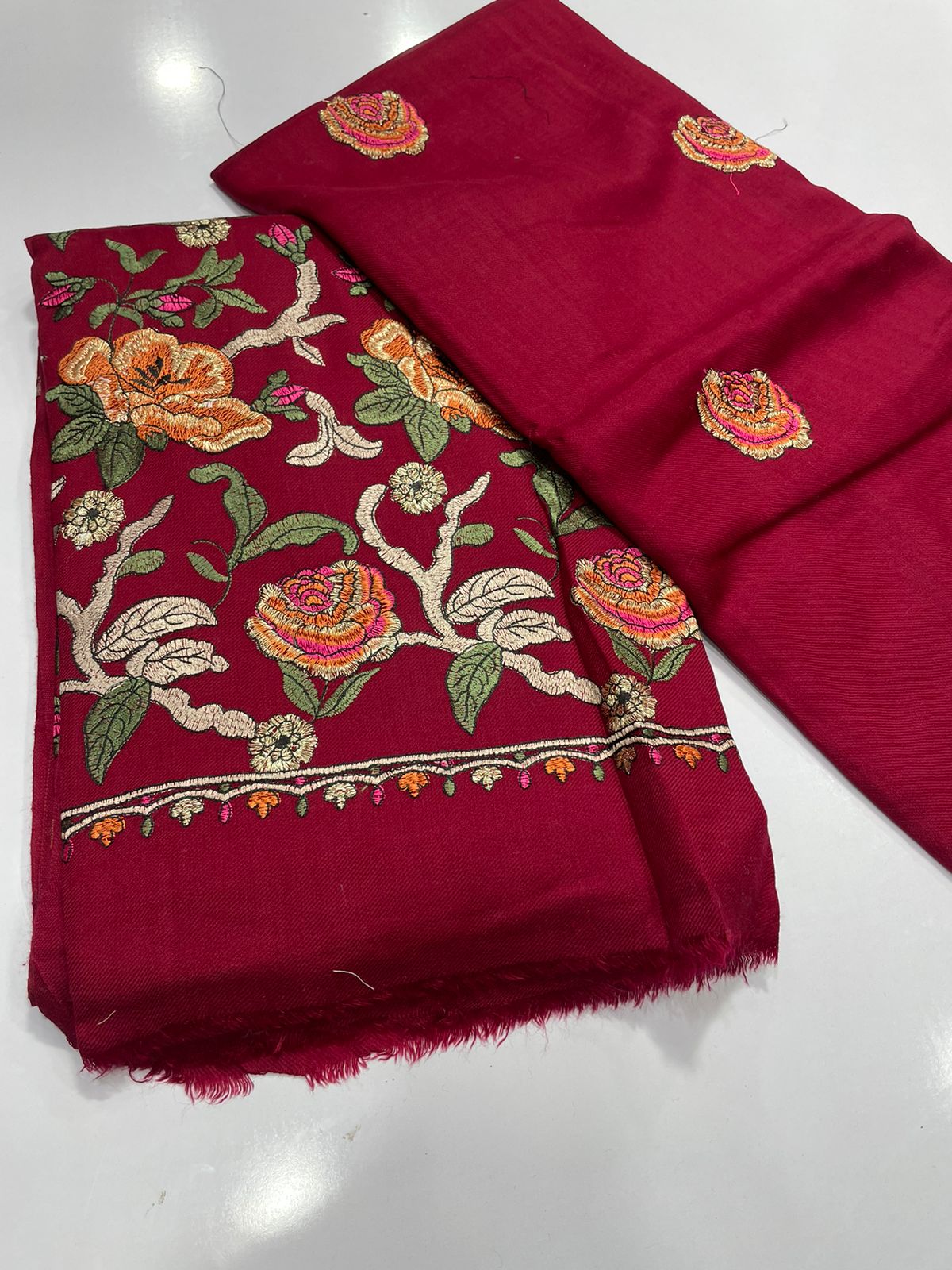 Gulabkar Pashmina 3pc