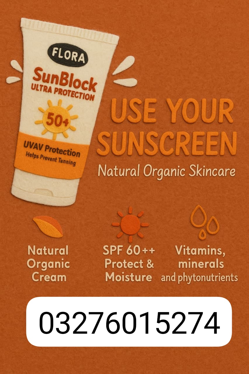 FLORA whitening sunblock
