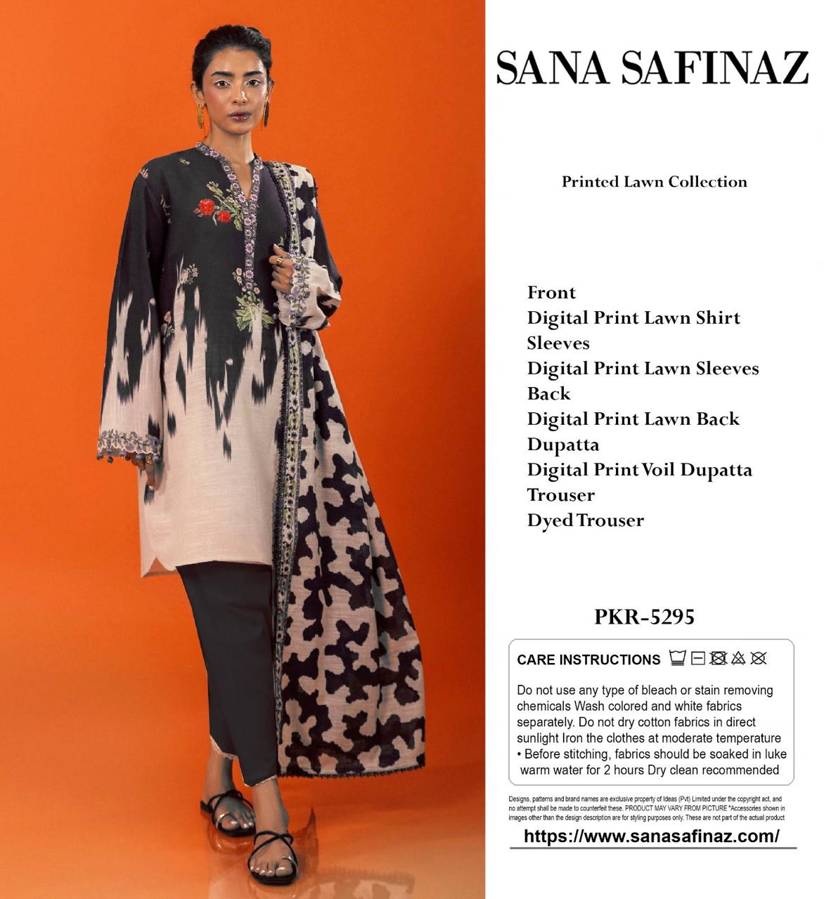 *SANA SAFINAZ LAWN COLLECTION 2025* *FABRIC LAWN