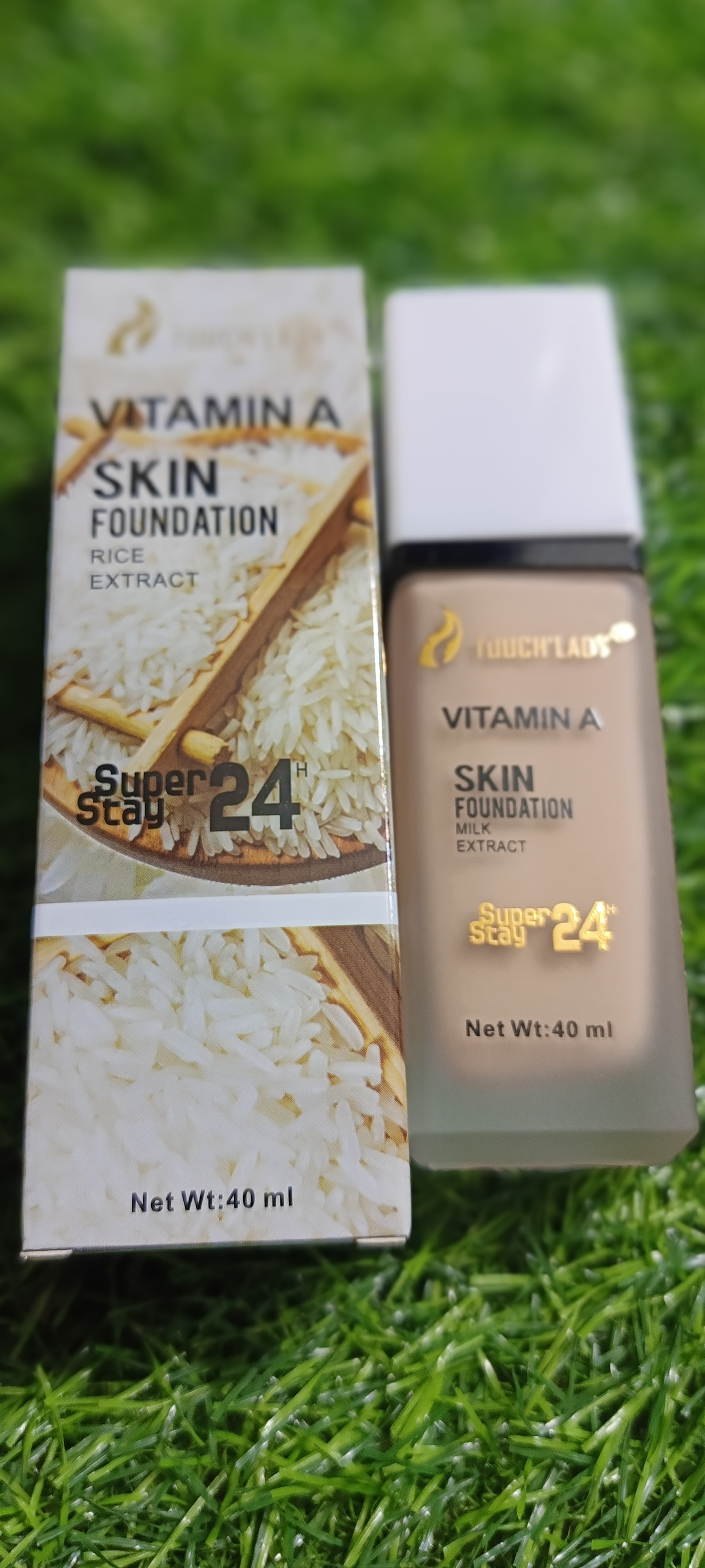 Touch' Lady vitamin a skin foundation