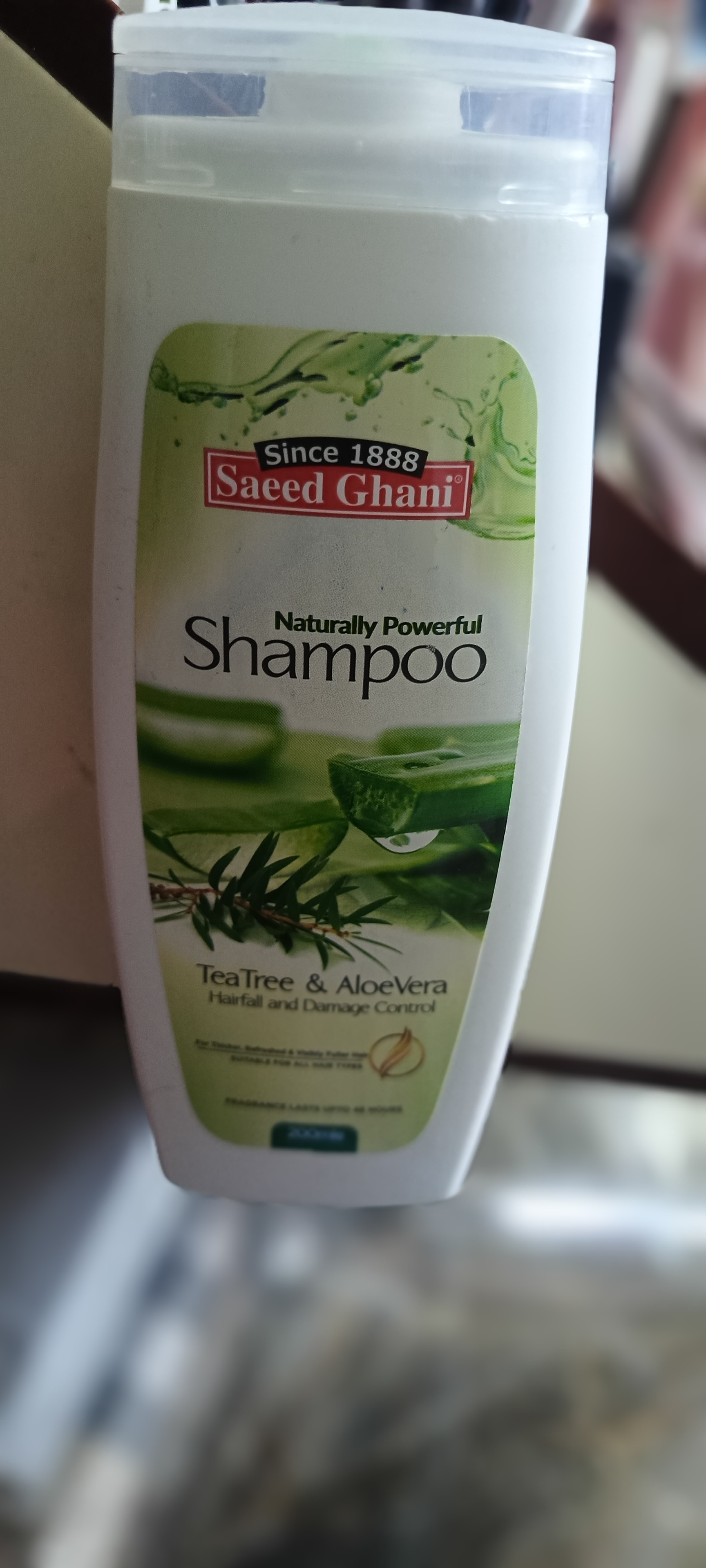 Saeed ghani naturally powerful shampoo