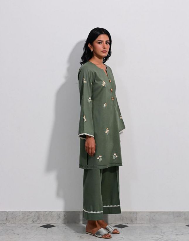 Nishat Most Elegant Embroidered Khaddar 2Pc Latest Volume