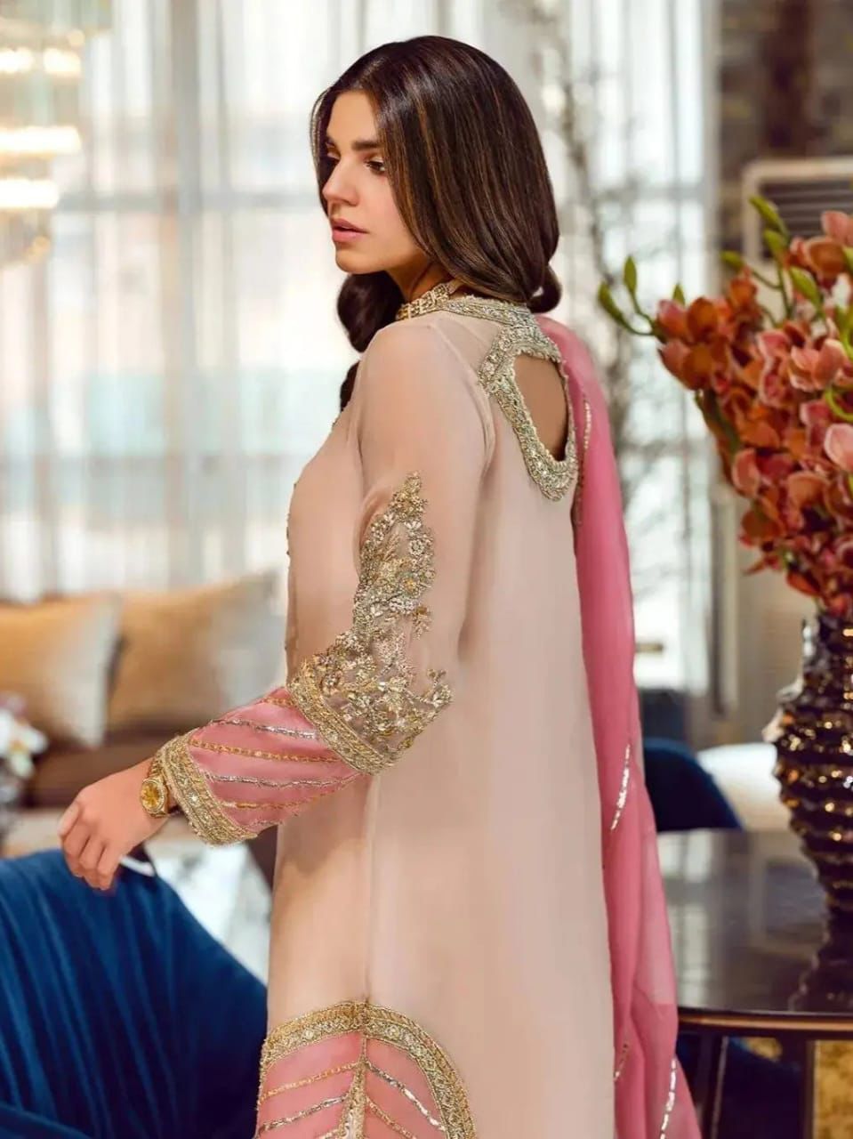 *PRESENTING SARA ROHAIL ASGHAR BRAND LUXURY HIT CODE*  *New Arrival Special Eid Collection* FABRIC 3