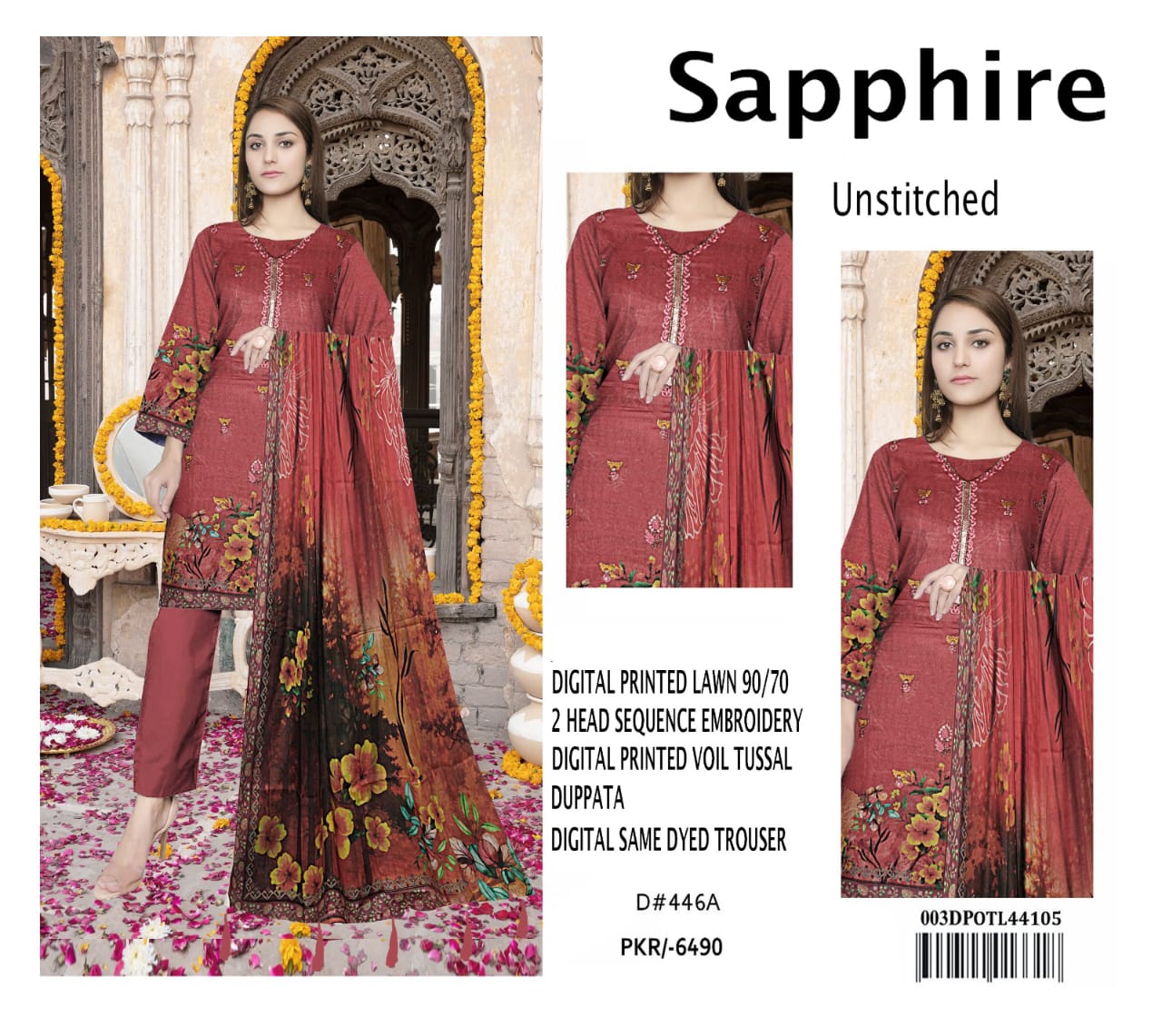 LAWN WITH TASALE DUPATA