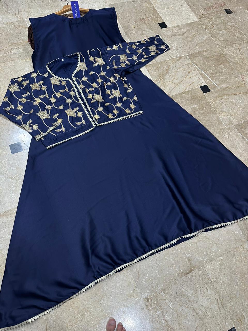 SLEEVELESS AIRLINE LONG MAXI 2 PC