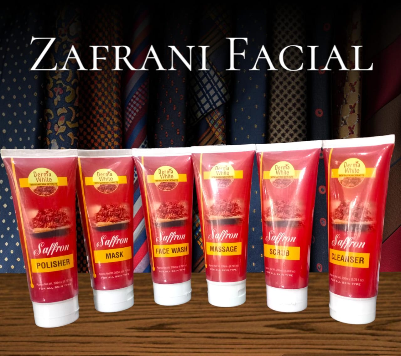 Zafrani whiting golwing facial