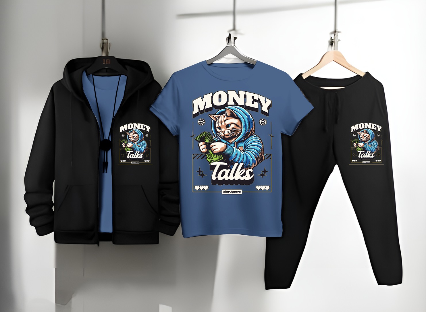 Hoodie Tshirt Trouser