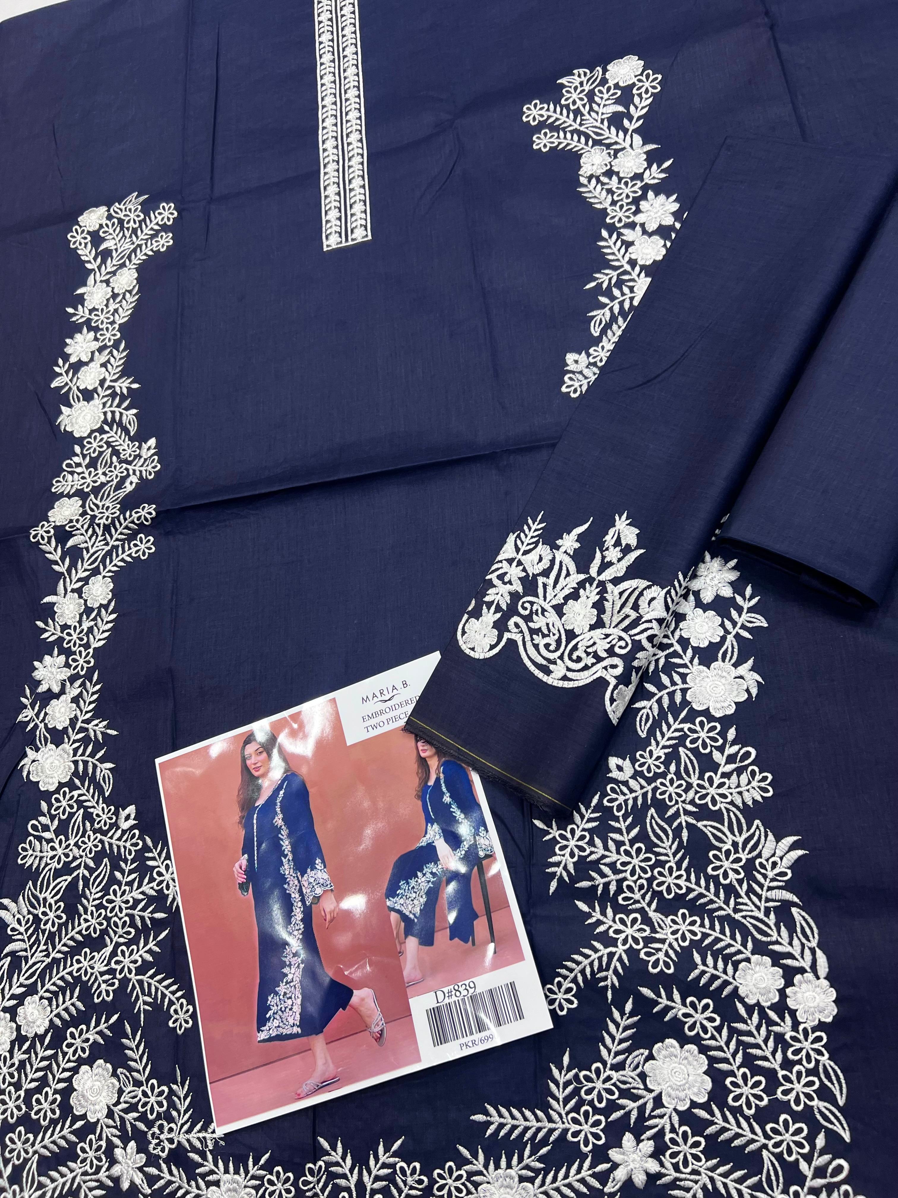 *NAKOOSH BRAND NEW TRENDING ARTICLE*  *Summer Collection 2025* Fabric 3PC *Lawn*   _Front full embro