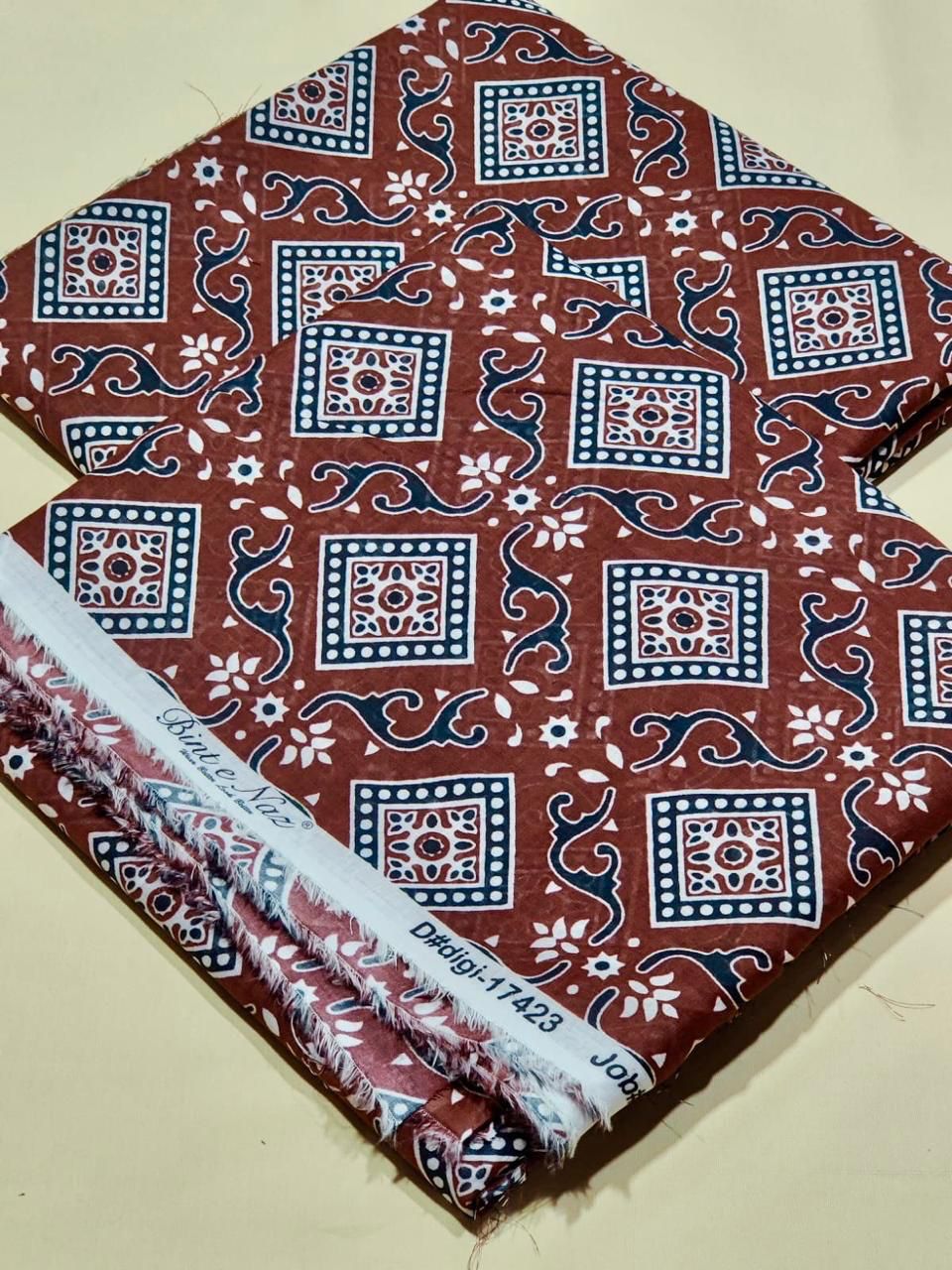 2 PC unstitched lawn dress