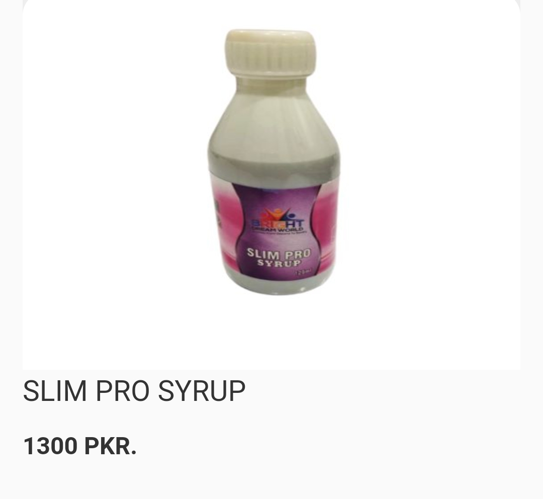 Slim pro syrup