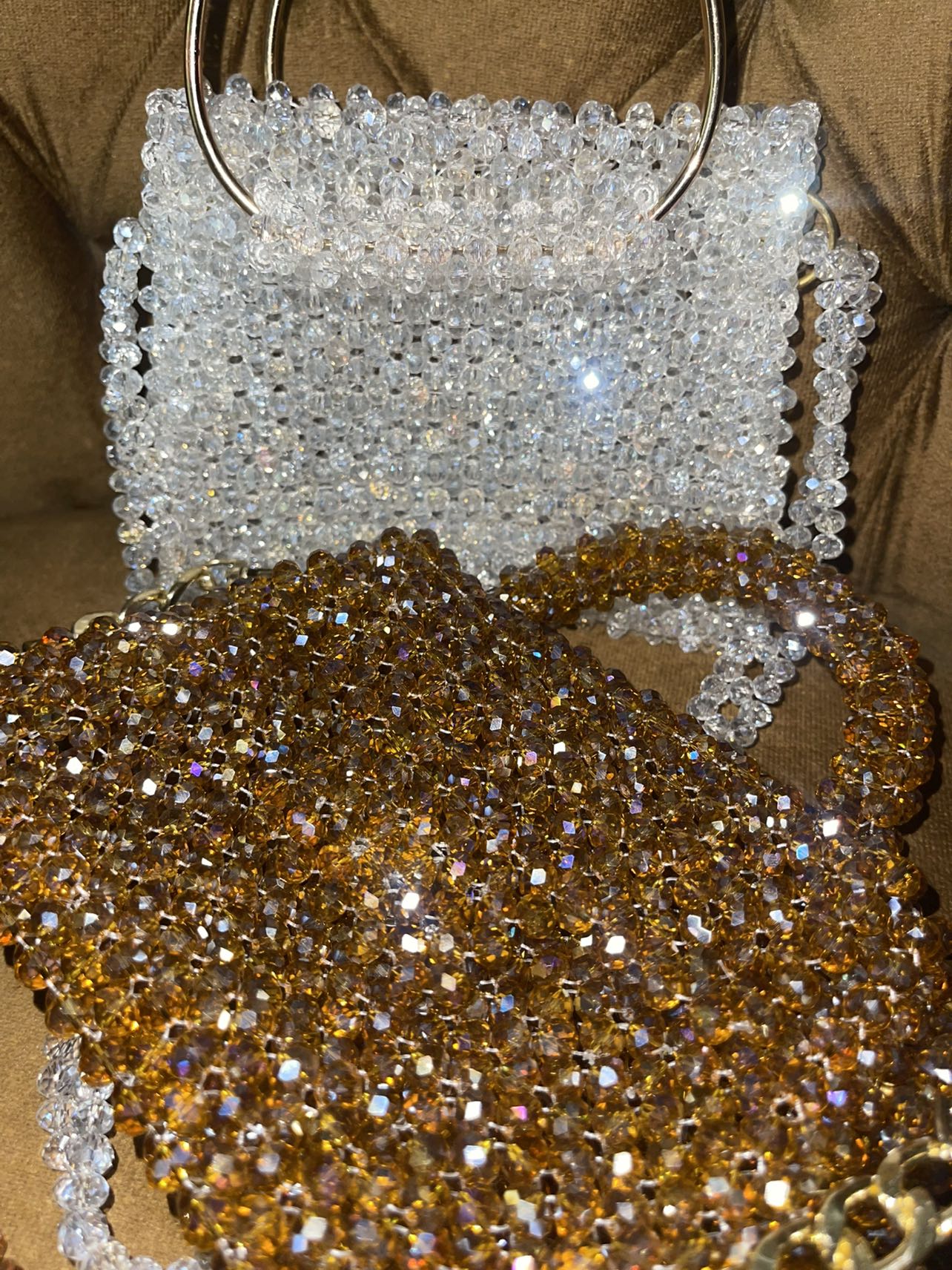 Pure crystal bag 👜👛