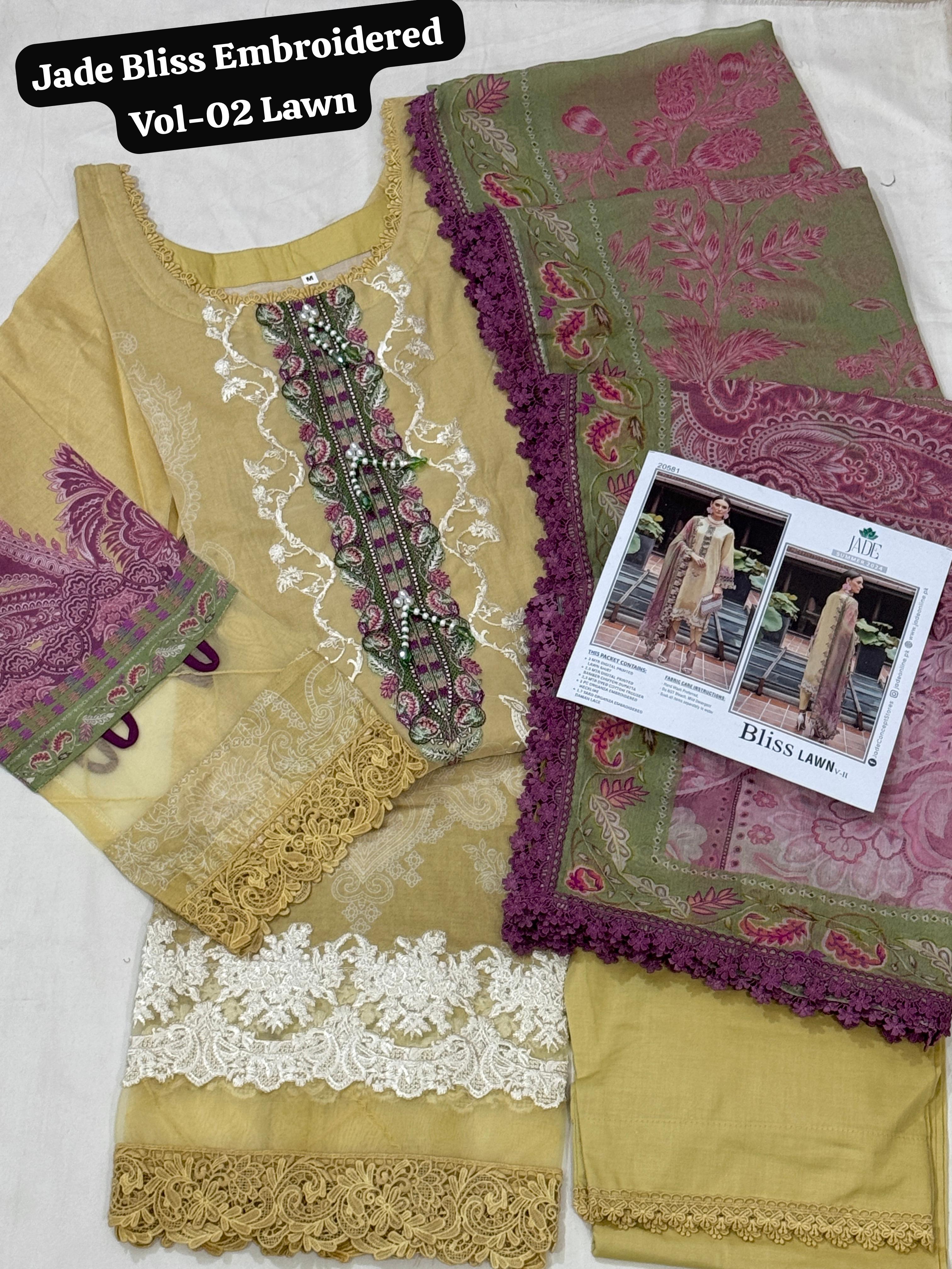 Jade Bliss Embroidered